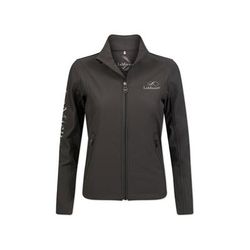 LeMieux Team SoftShell Jacket - XS - Grey - Smartpak