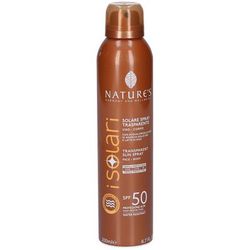 NATURE'S iSolari Solare Spray Trasparente SPF 50 200 ml