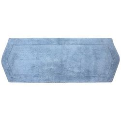 Waterford Bath Rug Collection by Home Weavers Inc in Blue (Size 22" X 60")