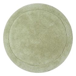 Bloomfield Round Bath Rug Collection by Home Weavers Inc in Green (Size 30" ROUND)