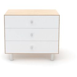 Oeuf 3 Drawer Dresser - Fawn - White/Birch