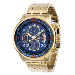 Invicta Aviator Men's Watch - 48mm Gold (36602)