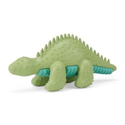 Green Stegosaurus Dental Dog Chew Toy, X-Small