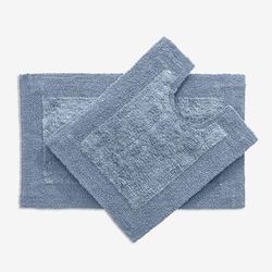 BH Studio 2-Pc. Bath Rug Set by BH Studio in Wedgewood Blue Mats