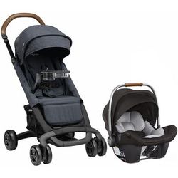 Nuna PEPP Next + PIPA Lite LX Travel System Bundle - Lake/Caviar