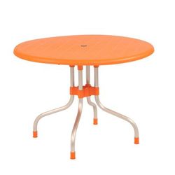 Delfino Outdoor Round Table - Strata Furniture LDEOR