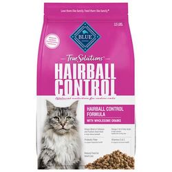 True Solutions Hairball Control, Made in the USA with Natural Ingredients Chicken Adult Dry Cat Food, 3.5 lbs.