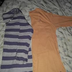 Pink Victoria's Secret Tops | Lot Of 2 Shirts Large/ Xl. | Color: Orange/Purple | Size: L