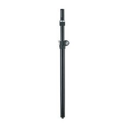 K&M 21367 Adjustable Threaded Satellite Speaker Pole Rod (Black) 21367-014-55