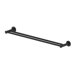 ZLINE Matte Black Double Towel Rail (ELD-TRD-MB) - ZLINE Kitchen and Bath ELD-TRD-MB