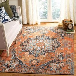 SAFAVIEH Classic Vintage Boho Milda Boho Oriental Cotton Rug