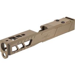 TRYBE Defense TRYBE Defense Pistol Slide Glock 19 Gen 3 Venom Cut Version 2 FDE Cerakote SLDG19G3VNMV2-FDE