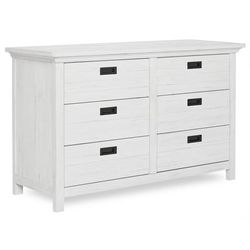 Evolur Waverly Double Dresser in Weathered White - Dream On Me 892-WW