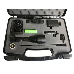 NightSnipe Class-2 Razorback Archery Adjustable Beam Hunting Light Kit Clicky on / off Switch Red / Green Leds C2B-RG-2116
