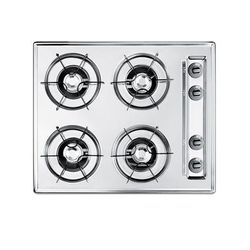 "24" Wide 4-Burner Gas Cooktop - Summit Appliance ZNL033"