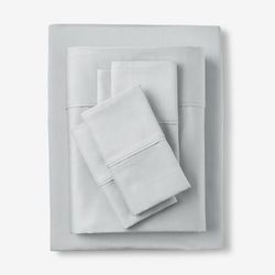 Cooling Sheets 6-Pc. Set by BrylaneHome in Light Grey (Size QUEEN)