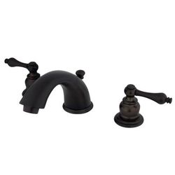 Kingston Brass KB975AL Victorian Widespread Bathroom Faucet, Oil Rubbed Bronze - Kingston Brass KB975AL