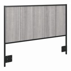 kathy ireland® Home by Bush Furniture Atria Full/Queen Size Headboard in Platinum Gray - Bush Business Furniture ARQ165PG