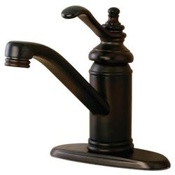 "Kingston Brass KS3405TL Templeton 4" Single Handle Bathroom Faucet, Oil Rubbed Bronze - Kingston Brass KS3405TL"