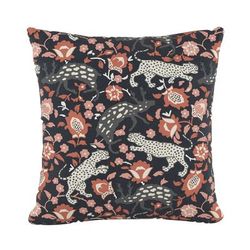 18" Decorative Pillow by Skyline Furniture in Coral Navy