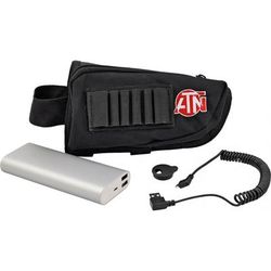 ATN Extended Power 20000 mAh Battery Kit w/Cable & Buttstock Pouch ACMUBAT160