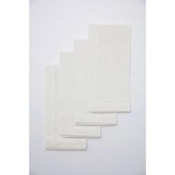 AMETHYST 4 PK NAPKINS by LINTEX LINENS in White (Size 18" X 18")