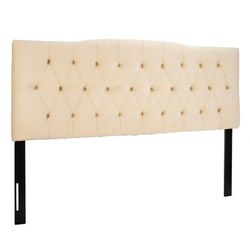 AXEL BUCKWHEAT VELVET TUFTED HEADBOARD (KING) - Safavieh MCR4029G-K