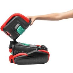 Mifold HiFold Fit-and-Fold Highback Belt-Postioning Booster Car Seat - Red