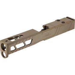 TRYBE Defense Pistol Slide Glock 17 Gen 5 Viper Cut Version 2 FDE Cerakote SLDG17G5VPRV2-FDE