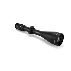 Trijicon AccuPoint TR-22 2.5-10x56mm Rifle Scope 30 mm Tube Second Focal Plane Black Amber Mil-Dot Crosshair w/ Dot Reticle MOA Adjustment 200027