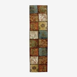Non-Skid Printed Loop 24" x 96" Runner by BrylaneHome in Multi