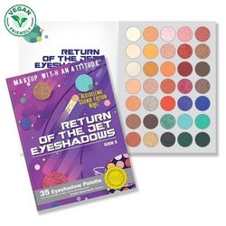 Rude Cosmetics - RETURN OF THE JET EYESHADOWS [Book 4] 35 Eyeshadow Palette Ombretti 52.5 g unisex
