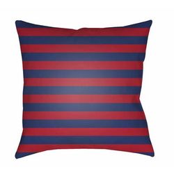 Bilar 18" Square Modern Pillow plush White Tonal/Admiral Blue/Brown/Muted Blue/Cloud Gray/Marine Blue/Garnet/Pale Pink/Blush/Dark Brown Outdoor Throw Pillow - Boutique Rugs