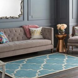 Baliuag 18" Square Modern Pillow plush Charcoal/Butter/Aqua/Denim/Rose/Pink/Pearl/Charcoal/Prairie Dust/Slate Blue/Brick Red/Army Green/Dark Brown/Desert Sand Outdoor Throw Pillow - Boutique Rugs