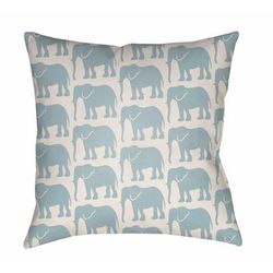 Tranca 20" Square Modern Pillow plush Off White/Silver Blue/Arctic Sky/Cloud Gray/Nickel/Light Silver/Metallic Silver/Silver/Silver Gray/Powder Blue/Ivory Outdoor Lumbar Pillow - Boutique Rugs