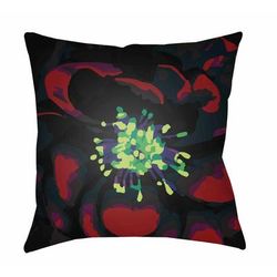 Termonfeckin 20" Square Modern Pillow plush Black/Burgundy/Emerald/Light Green/Plum Outdoor Throw Pillow - Boutique Rugs