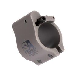 Superlative Arms Adjustable Bleed Off AR-15/AR-10 Gas Block .750in Clamp On DLC Grey SABO-DI-750CGT