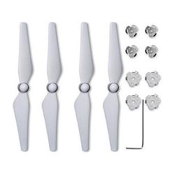 Ultimaxx Ultimate Series Propellers for DJI Phantom 4 (Set of 4, White) UM-P4-PROP-WH