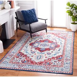 SAFAVIEH Brentwood Valeria Oriental Distressed Rug