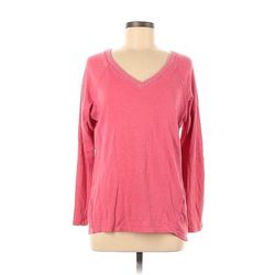 C&C California Long Sleeve T-Shirt: Pink Tops - Women's Size Medium