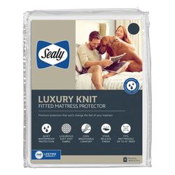 Sealy Luxury Knit Mattress Protector by Sealy in White (Size TWIN)