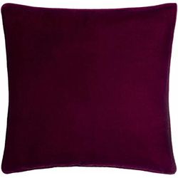 Lavi 20" Square Modern Pillow plush Burgundy Throw Pillow - Boutique Rugs