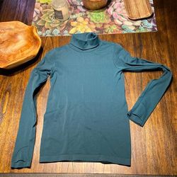 Athleta Tops | Athleta Turtleneck | Color: Green | Size: S