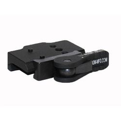 American Defense Manufacturing Vortex Razor Mounts - Vortex Razor Low Mount Standard Lever Black