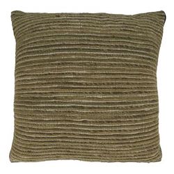 Striped Chindi Design Throw Pillow With Poly Filling - Saro Lifestyle 3531.MO20SP