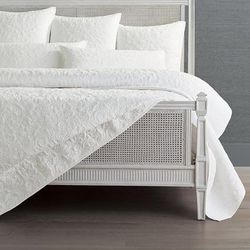 Cadence Bedding Collection - White, Coverlet in White, King/Cal King Coverlet in White - Frontgate