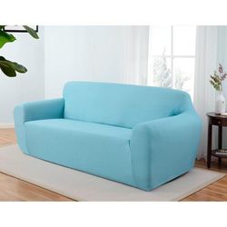 Kathy Ireland Ingenue Sofa Cover by Kathy Ireland in Aqua (Size SOFA)