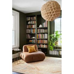 Orit 22" Square Modern Pillow plush solid Cotton Olive Throw Pillow - Boutique Rugs