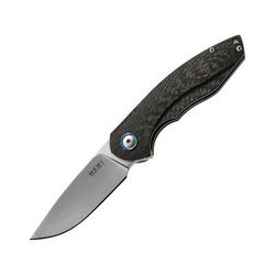 MKM Timavo Linerlock Viper Folding Knife 3" satin finish Bohler M390 stainless blade Carbon fiber handle MK VP02-C