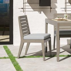 Sustain Outdoor Armless Dining Chair, Set of 2 - HomeStyles 5675-80